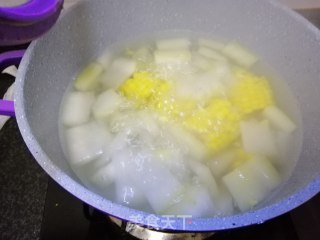 冬瓜玉米汤的做法步骤：5