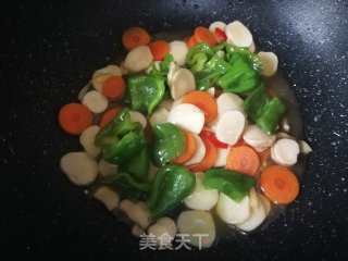 皱皮椒炒杏鲍菇的做法步骤：10