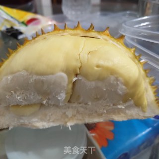 榴莲芒果班戟千层盒子蛋糕的做法步骤：5