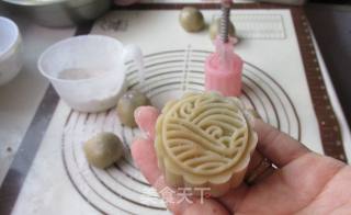 无糖豆沙月饼的做法步骤：6