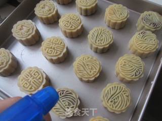 无糖豆沙月饼的做法步骤：7