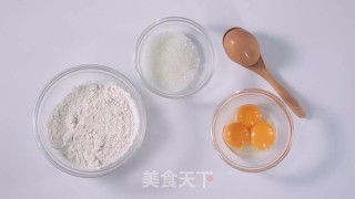 蛋黄饼干的做法步骤：1