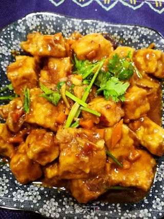 一品鱼香豆腐的做法步骤：5