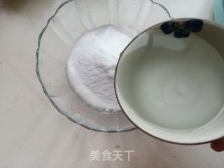 藜麦蜜豆肉松冰皮月饼的做法步骤：4