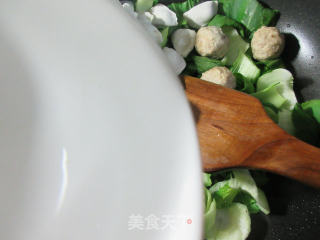 肉丸子青菜迷迷饺的做法步骤：3
