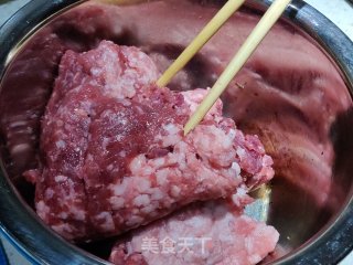 牛排菇芝士汉堡排的做法步骤：3
