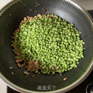 豆角炒肉末的做法步骤：5