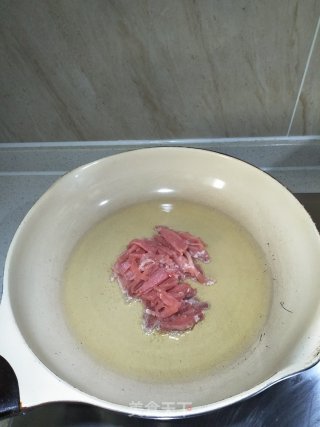 里脊炒藕丝的做法步骤：8