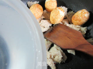 炸蛋烧烤麸的做法步骤：7