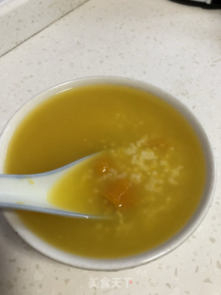 小米南瓜粥的做法步骤：2
