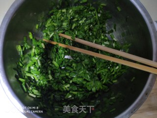 韭菜煎蛋的做法步骤：4
