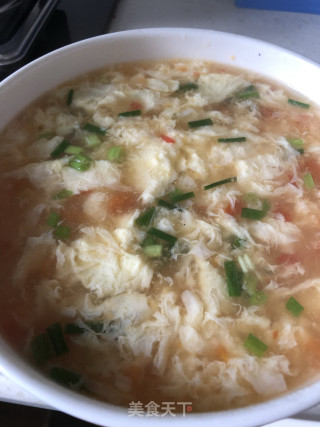 西红柿鸡蛋汤的做法步骤：7
