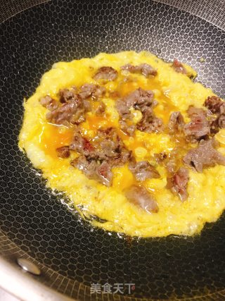 牛肉番茄滑蛋的做法步骤：5