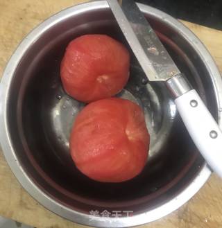 小香娟の西红柿昙花鸡蛋汤的做法步骤：4