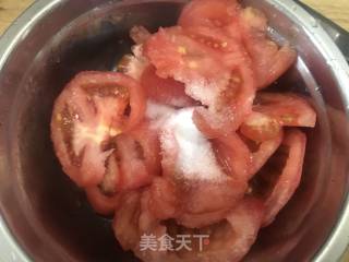 小香娟の西红柿昙花鸡蛋汤的做法步骤：5