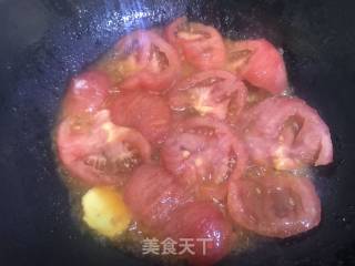 小香娟の西红柿昙花鸡蛋汤的做法步骤：7
