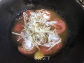 小香娟の西红柿昙花鸡蛋汤的做法步骤：8