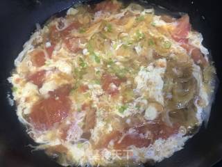 小香娟の西红柿昙花鸡蛋汤的做法步骤：9
