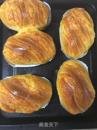 肉松芝士面包的做法步骤：6