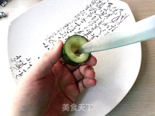 黃瓜遇到泡菜的做法步骤：4