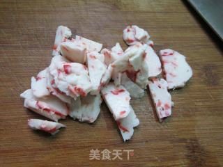 虾味球炒荷兰豆的做法步骤：2