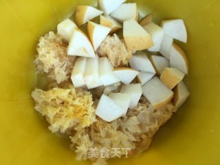 丰水梨银耳大米汤的做法步骤：3
