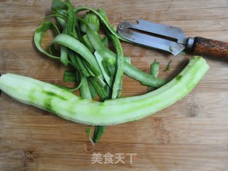 蒜香丝瓜的做法步骤：3