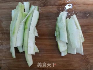 蒜香丝瓜的做法步骤：4