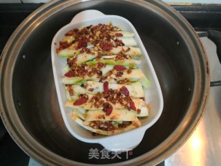 蒜香丝瓜的做法步骤：15