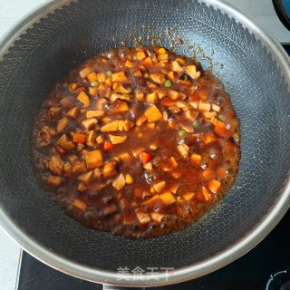 黑椒菌菇鸡肉饭的做法步骤：8