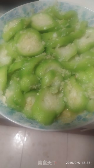 蒜蓉蒸疏瓜的做法步骤：4