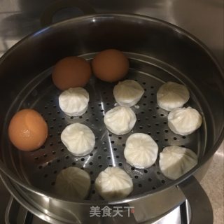 小笼包南瓜粥套餐的做法步骤：2