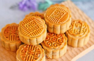 五香牛肉月饼的做法步骤：7