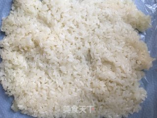 肉松茶馓蒸饭的做法步骤：2