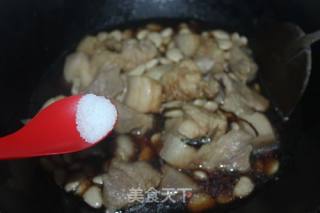 #家常下饭菜#白扁豆烧肉的做法步骤：6