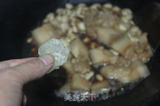 #家常下饭菜#白扁豆烧肉的做法步骤：7