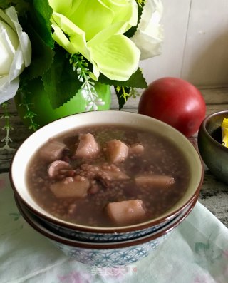 健脾山药小豆小米粥的做法步骤：9
