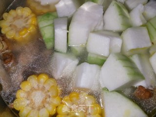 冬瓜玉米鸡汤的做法步骤：6