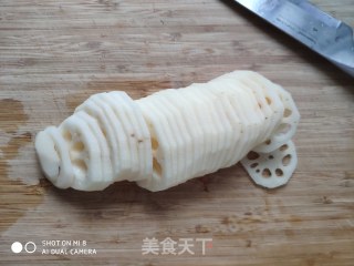家常炒藕片的做法步骤：2