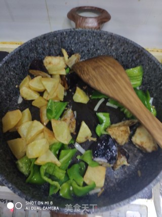 地三鲜的做法步骤：9