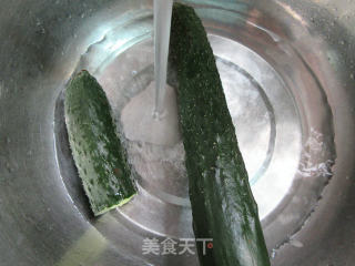 酸辣青瓜的做法步骤：2