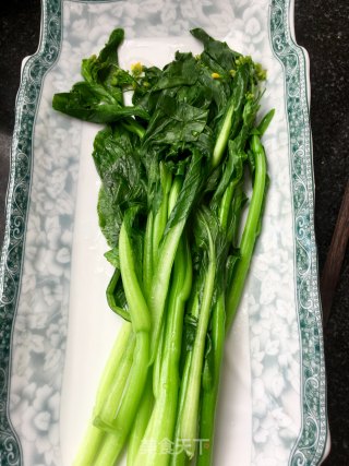白灼菜心的做法步骤：7