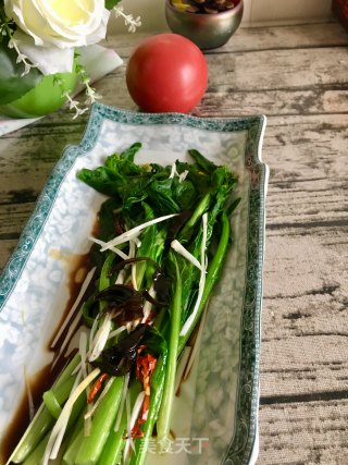 白灼菜心的做法步骤：15