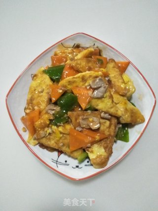 老式家常烧豆腐的做法步骤：13