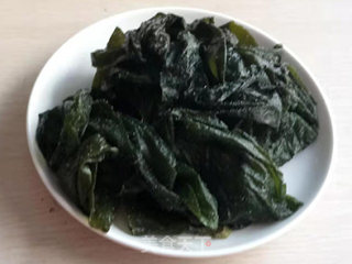 凉拌海带的做法步骤：1