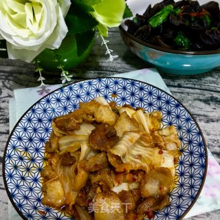 花肉炒韩式辣白菜的做法步骤：12