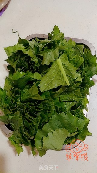 小白菜炖粉条的做法步骤：2