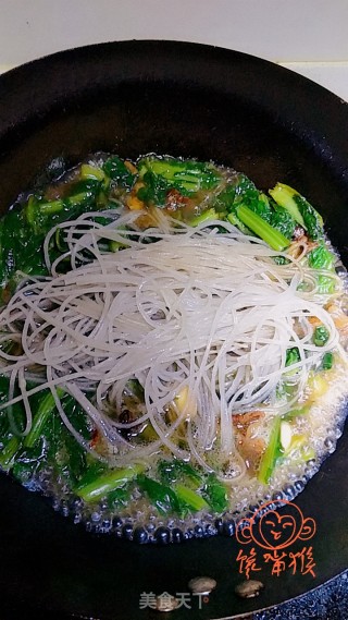 小白菜炖粉条的做法步骤：12