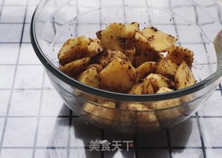 孜然烤土豆的做法步骤：5
