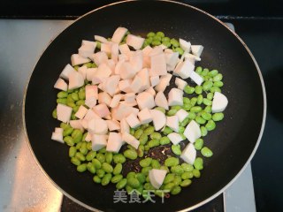 糖醋茭白豆仔的做法步骤：9
